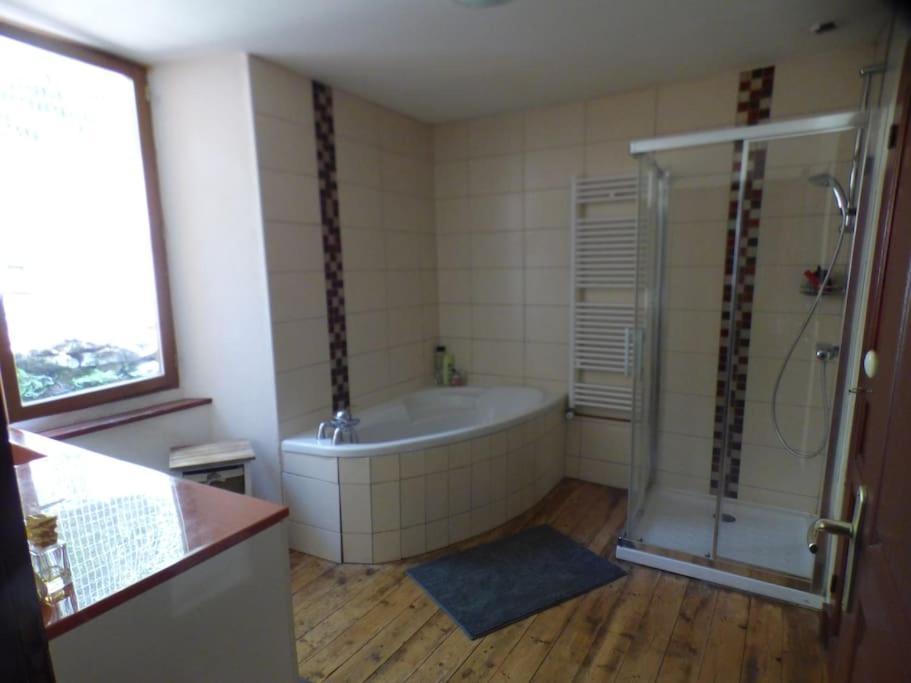 Maison Familiale Pour 8 Saint-Aventin Kültér fotó
